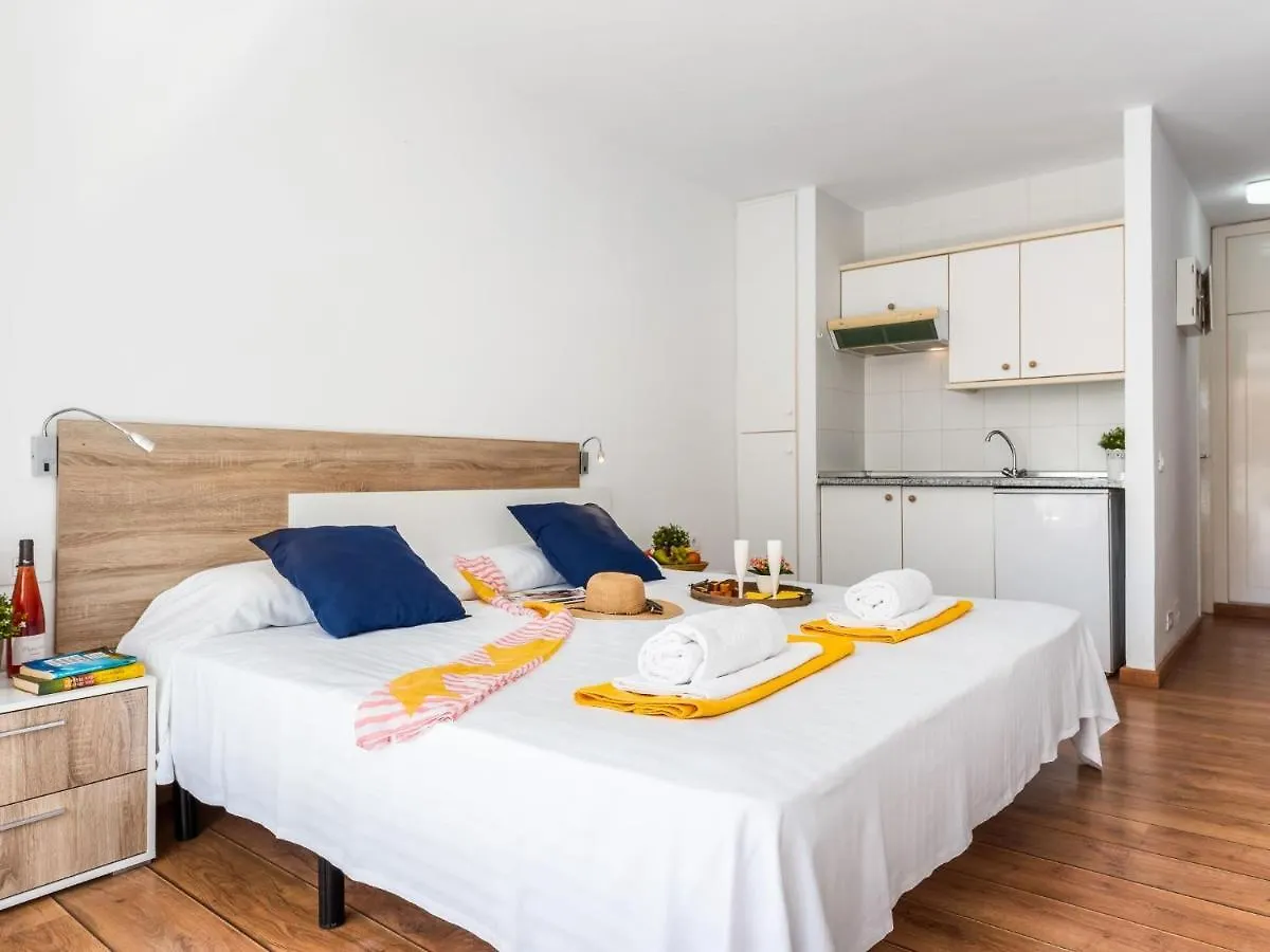 דירה פלאייה דה לאס אמריקס 302 Modern, Light, Comfortable Studio With Swimming Pool ספרד